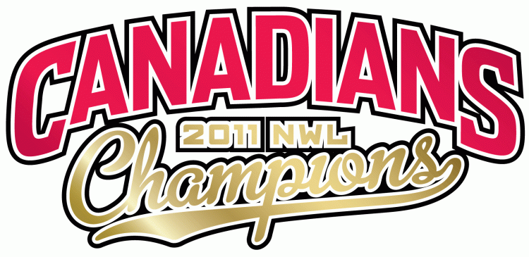 Vancouver Canadians 2011 Champion Logo iron on heat transfer